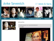 Tablet Screenshot of anke-sevenich.de